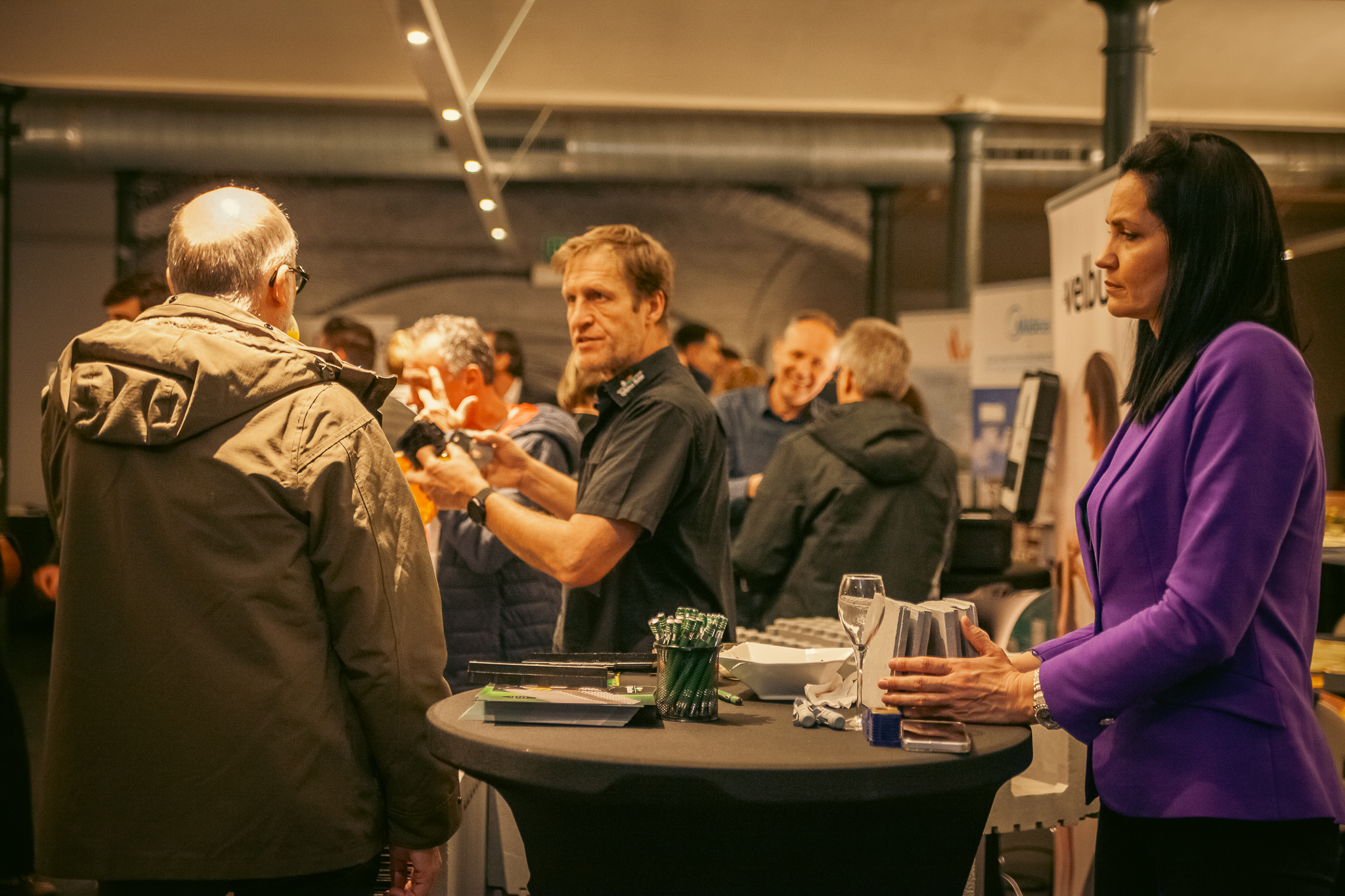 three ruby rose mixed drinks